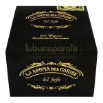 Cutie din lemn cu 24 de trabucuri La Aroma Del Caribe Classic El Jefe confectionate manual